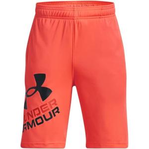 imageUnder Armour boys Prototype 20 Logo Shorts877 After Burn   Black