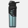 imageUnder Armour 24Oz Stainless Steel Water Bottle Insulated Carabiner Easy Carry Hook Leak Proof Kids ampamp Adults All Sports GymBreeze Blue