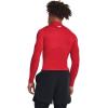 imageUnder Armour Mens ColdGear Compression MockRedWhite