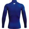 imageUnder Armour Mens ColdGear Compression MockRoyalWhite