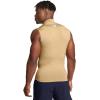 imageUnder Armour Mens HeatGear Armour Compression Mock Sleeveless715 Team Vegas Gold   Black