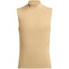 imageUnder Armour Mens HeatGear Armour Compression Mock Sleeveless715 Team Vegas Gold   Black
