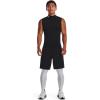 imageUnder Armour Mens HeatGear Armour Compression Mock SleevelessBlack 001White