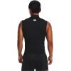 imageUnder Armour Mens HeatGear Armour Compression Mock SleevelessBlack 001White