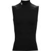 imageUnder Armour Mens HeatGear Armour Compression Mock SleevelessBlackWhite
