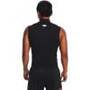 imageUnder Armour Mens HeatGear Armour Compression Mock SleevelessBlackWhite