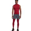 imageUnder Armour Mens HeatGear Armour Compression Mock SleevelessFlawless 834White
