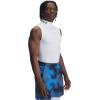 imageUnder Armour Mens HeatGear Armour Compression Mock SleevelessWhite 100Black