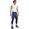 imageUnder Armour Mens HeatGear Armour Compression Mock SleevelessWhiteBlack