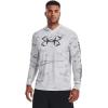 imageUnder Armour Mens Isochill Shore Break Camo Hoodie015 Halo Gray  White  Black