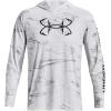 imageUnder Armour Mens Isochill Shore Break Camo Hoodie015 Halo Gray  White  Black
