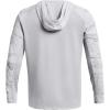 imageUnder Armour Mens Isochill Shore Break Camo Hoodie015 Halo Gray  White  Black