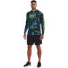 imageUnder Armour Mens Isochill Shore Break Camo Hoodie400 Still Water   Lime Surge
