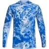 imageUnder Armour Mens Isochill Shore Break Camo Hoodie474 Victory Blue  Carolina Blue  White