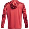 imageUnder Armour Mens Isochill Shore Break Camo Hoodie638 Chakra  Venom Red  Mod Gray