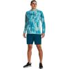 imageUnder Armour Mens Isochill Shore Break Camo HoodieFresco Blue 481Black