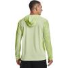 imageUnder Armour Mens Isochill Shore Break Camo HoodieLime Foam 368Blaze Orange