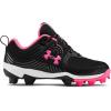imageUnder Armour UnisexChild Glyde Rm Jr Softball ShoeBlackCerise