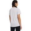 imageUnder Armour Womens Tech Twist Short Sleeve Crew014 Halo Gray  White  White