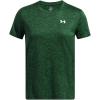 imageUnder Armour Womens Tech Twist Short Sleeve Crew301 Forest Green   White