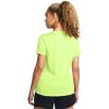 imageUnder Armour Womens Tech Twist Short Sleeve Crew304 Morph Green   White