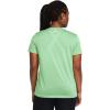 imageUnder Armour Womens Tech Twist Short Sleeve Crew350 Matrix Green  White  White