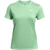 imageUnder Armour Womens Tech Twist Short Sleeve Crew350 Matrix Green  White  White