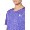 imageUnder Armour Womens Tech Twist Short Sleeve Crew400 Team Royal  Aero Pink  White