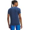 imageUnder Armour Womens Tech Twist Short Sleeve Crew402 Blue Atlantis   White