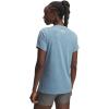 imageUnder Armour Womens Tech Twist Short Sleeve Crew418 Blue Smoke   White