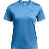 imageUnder Armour Womens Tech Twist Short Sleeve Crew444 Viral Blue   Black