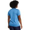 imageUnder Armour Womens Tech Twist Short Sleeve Crew444 Viral Blue   Black