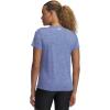 imageUnder Armour Womens Tech Twist Short Sleeve Crew452 Ether Blue  Aero Pink  White