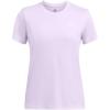 imageUnder Armour Womens Tech Twist Short Sleeve Crew535 Salt Purple   White