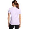 imageUnder Armour Womens Tech Twist Short Sleeve Crew535 Salt Purple   White