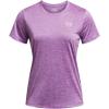 imageUnder Armour Womens Tech Twist Short Sleeve Crew560 Provence Purple  Purple Ace  Purple Ace