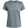 imageUnder Armour Womens Tech Twist Short Sleeve Crew587 Jasper Blue   White