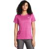 imageUnder Armour Womens Tech Twist Short Sleeve Crew652 Rebel Pink  Pink Elixir  White