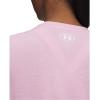 imageUnder Armour Womens Tech Twist Short Sleeve Crew669 Pink Dawn   White