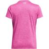 imageUnder Armour Womens Tech Twist Short Sleeve Crew672 Super Pink   White