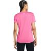 imageUnder Armour Womens Tech Twist Short Sleeve Crew682 Fluo Pink   White