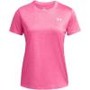 imageUnder Armour Womens Tech Twist Short Sleeve Crew682 Fluo Pink   White