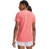 imageUnder Armour Womens Tech Twist Short Sleeve Crew691 Venom Red   White