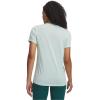 imageUnder Armour Womens Tech Twist Short Sleeve Crew703 Refresh Mint   White