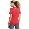 imageUnder Armour Womens Tech Twist Short Sleeve Crew814 Red Solstice  Coho  White