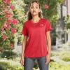 imageUnder Armour Womens Tech Twist Short Sleeve Crew814 Red Solstice  Coho  White