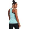 imageUnder Armour Womens Tech VNeck Twist ShortSleeve TShirtBreeze 442Metallic Silver
