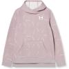 imageUnder Armour girls Rival Fleece Printed HoodieSlate Purple 585Exotic Bloom