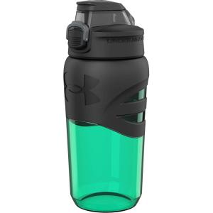 imageUnder Armour 18oz Grip Water Bottle Pro Lid Cover Silicone Body Grip Shatter Proof Stain ampamp Odor Resistant All Sports Baseball Basketball FootballVapor Green