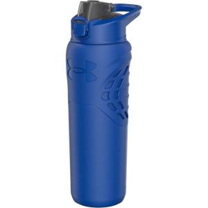 imageUnder Armour 24Oz Stainless Steel Water Bottle Insulated Carabiner Easy Carry Hook Leak Proof Kids ampamp Adults All Sports GymSolid Royal